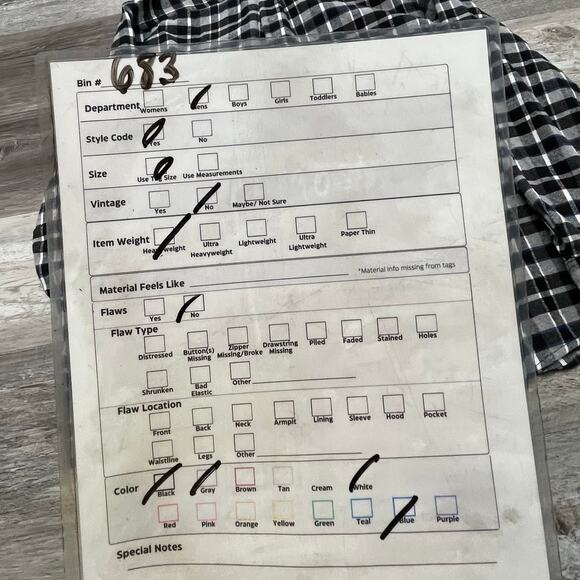 Eddie Bauer Gray‎ Blue Tartan Plaid Mens XL Long Sleeve Button Up Flannel Shirt - Picture 8 of 10